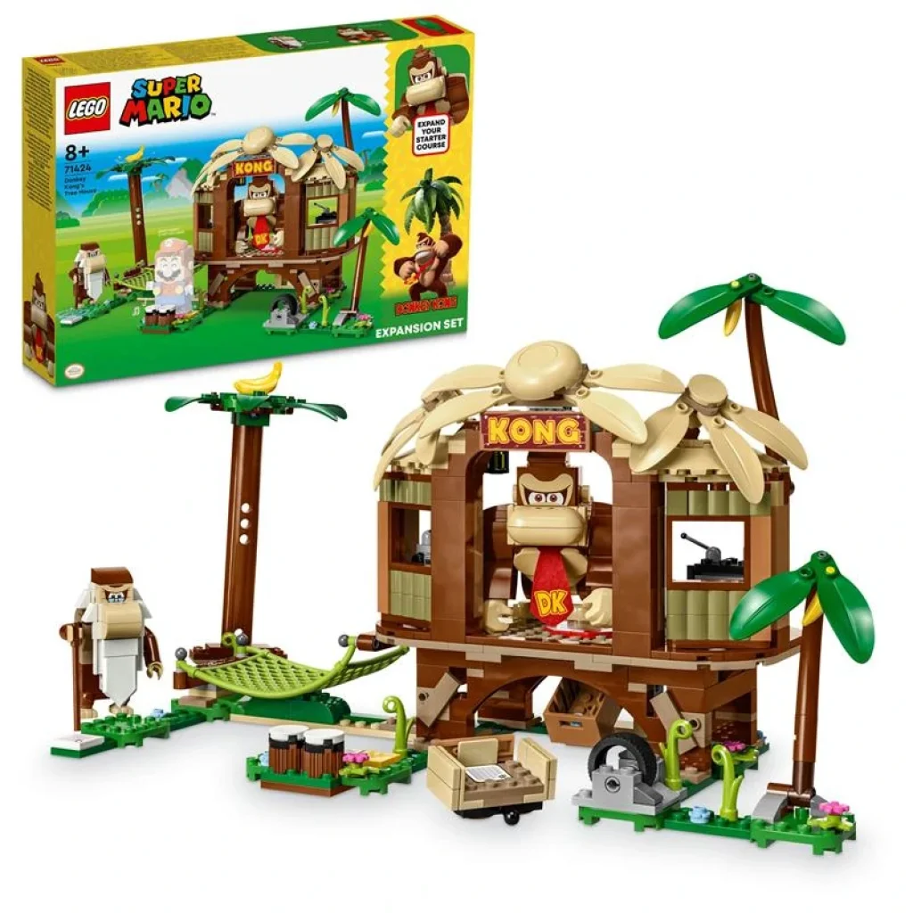 Конструктор LEGO Super Mario Будинок на дереві Донкі Конґ. Додатковий набір, 71424 UA