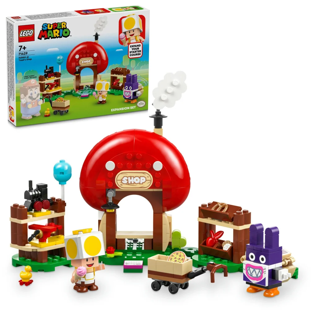 Конструктор LEGO Super Mario Nabbit у крамниці Toad. Додатковий набір, 71429 UA