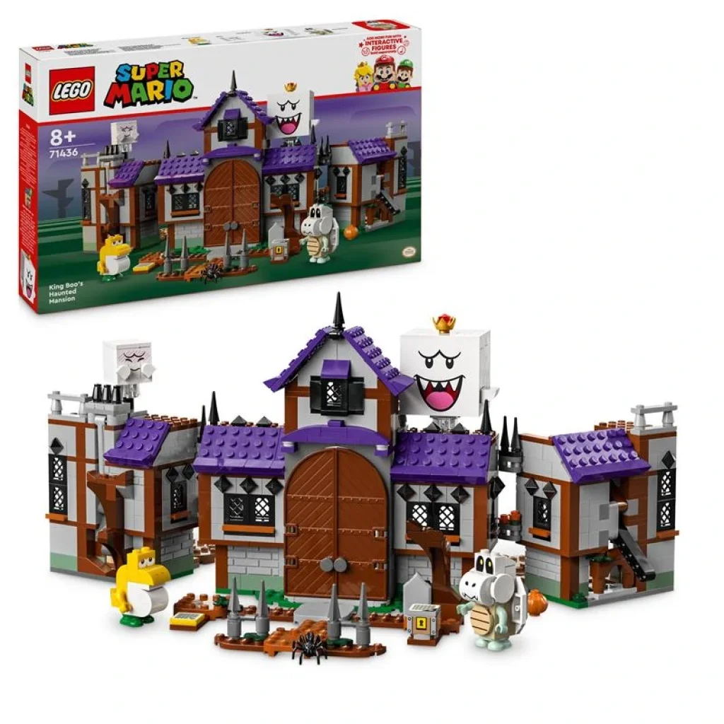 Конструктор LEGO Super Mario Садиба з привидами Бу-короля, 71436 UA