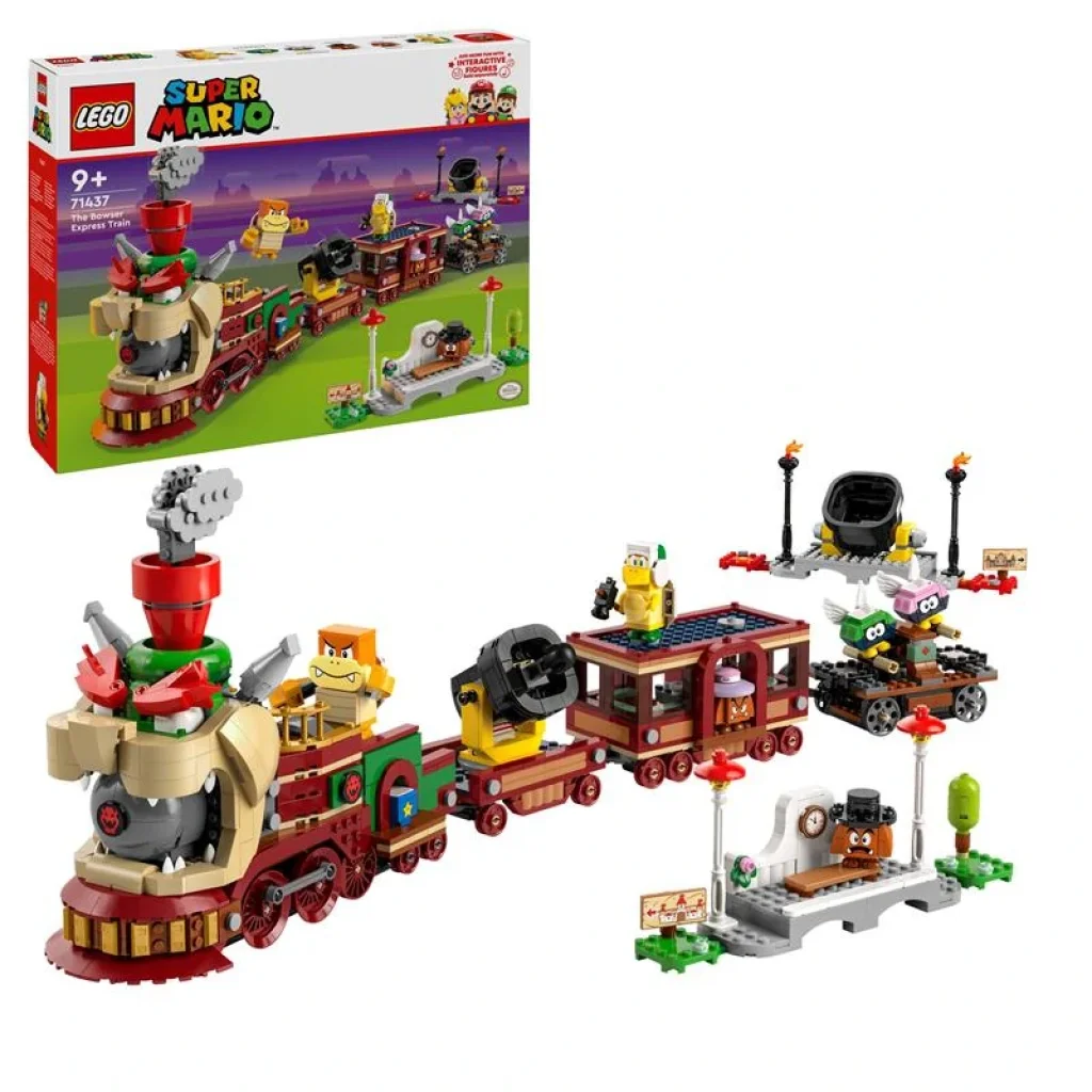 Конструктор LEGO Super Mario Швидкий потяг Боузера, 71437 UA
