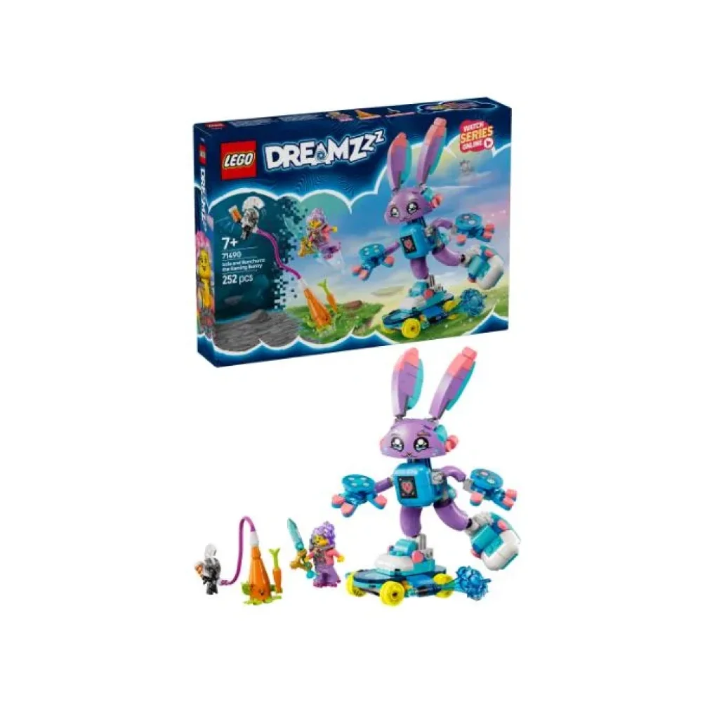 Конструктор LEGO DREAMZzz Іззі та Бунчуро, ігровий кролик, 71490 UA