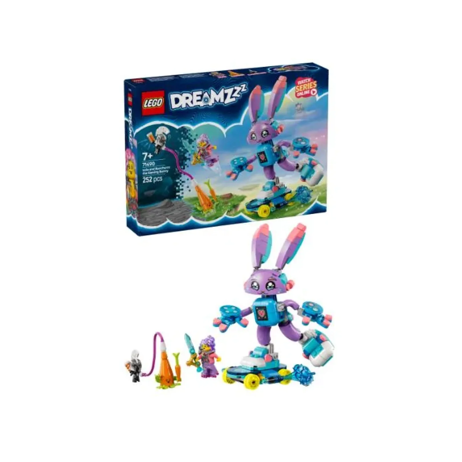 Конструктор LEGO DREAMZzz Іззі та Бунчуро, ігровий кролик, 71490 UA