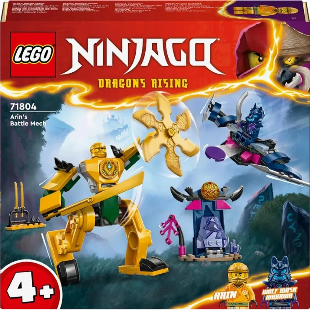 Конструктор LEGO NINJAGO Бойовий робот Аріна, 71804 UA