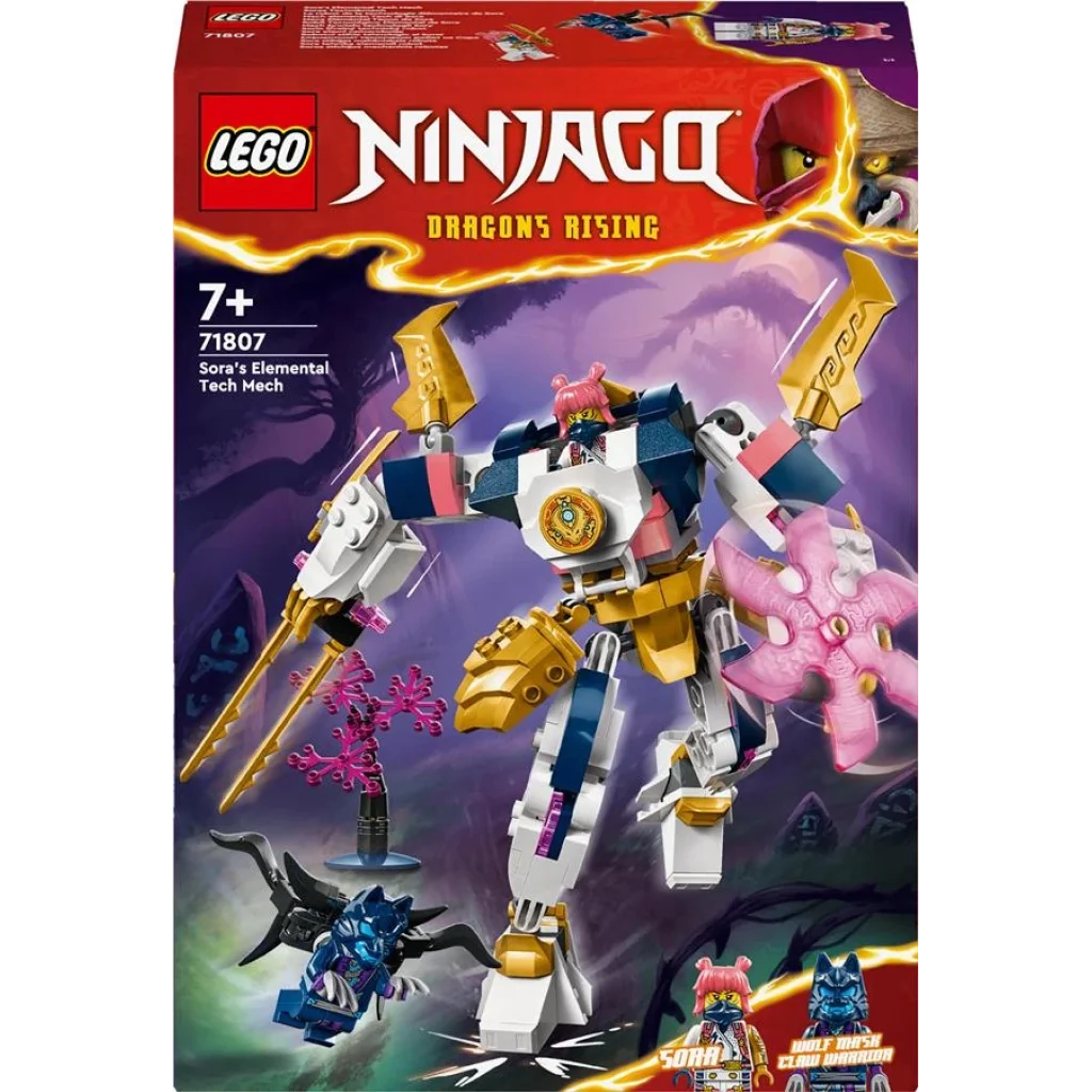 Конструктор LEGO NINJAGO Робот технічної стихії Сори, 71807 UA