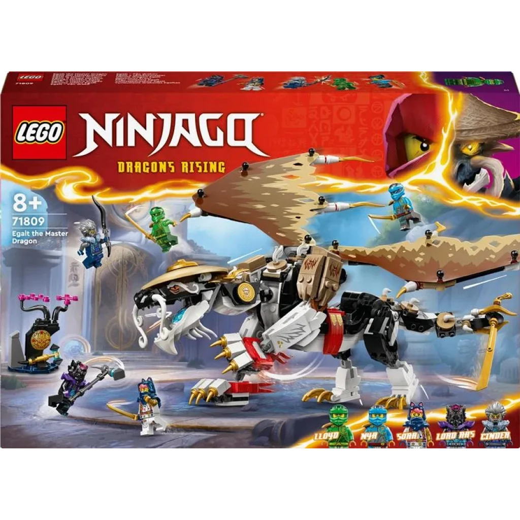 Конструктор LEGO NINJAGO Еґалт Повелитель Драконів, 71809 UA
