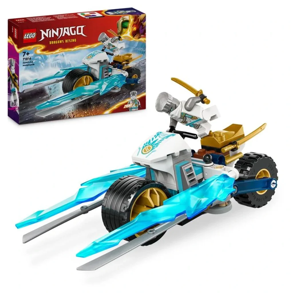 Конструктор LEGO NINJAGO Крижаний мотоцикл Зейна, 71816 UA