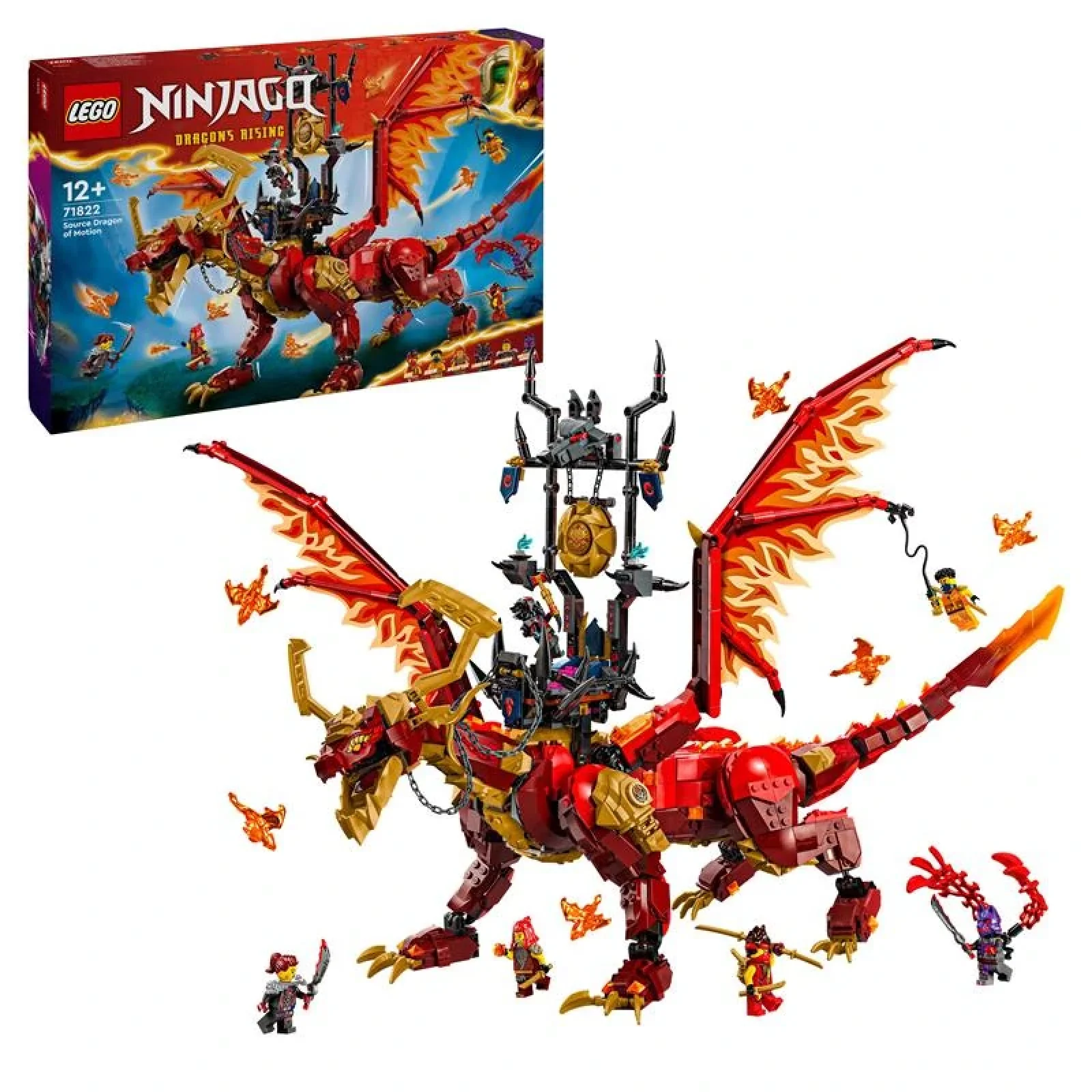 Конструктор LEGO NINJAGO Першодракон руху, 71822 UA