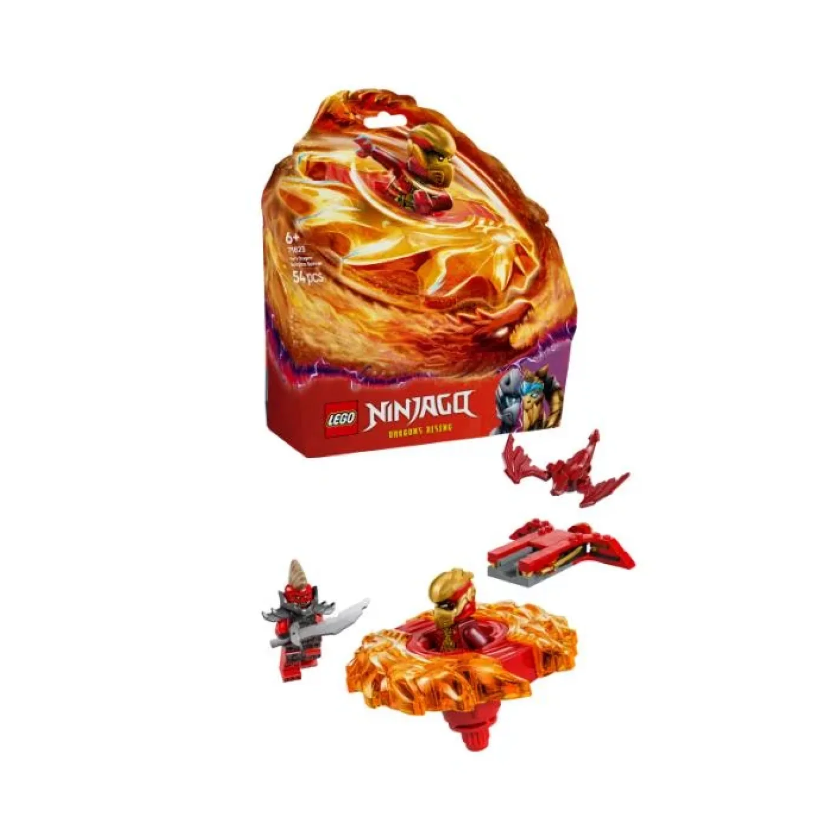 Конструктор LEGO Ninjago Дракон Кая Спін-джитсу, 71823 UA