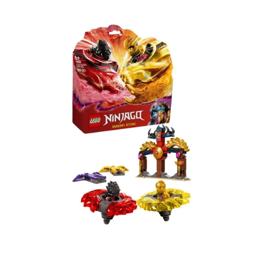 Конструктор LEGO Ninjago Бойовий набір дракона Спін-джитсу, 71826 UA