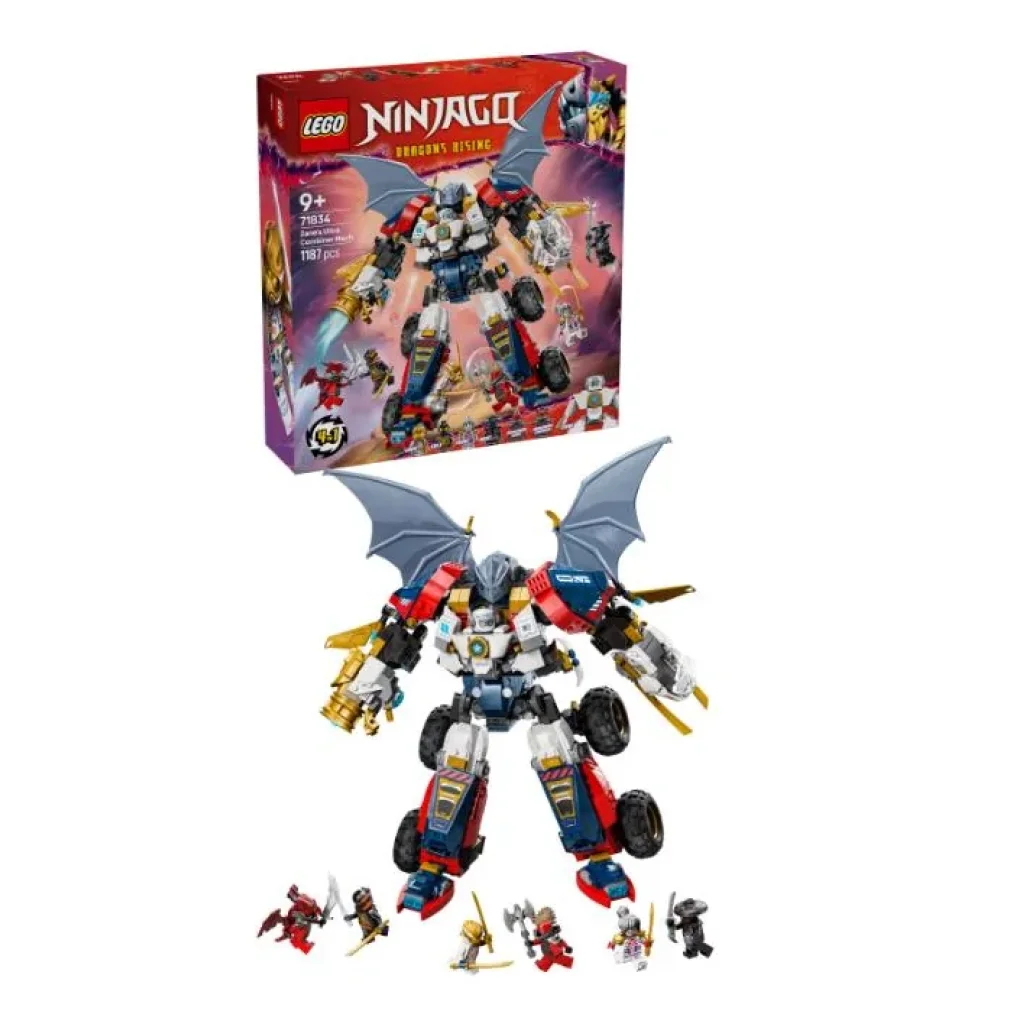 Конструктор LEGO Ninjago Ультраоб'єднувальний робот Зейна, 71834 UA