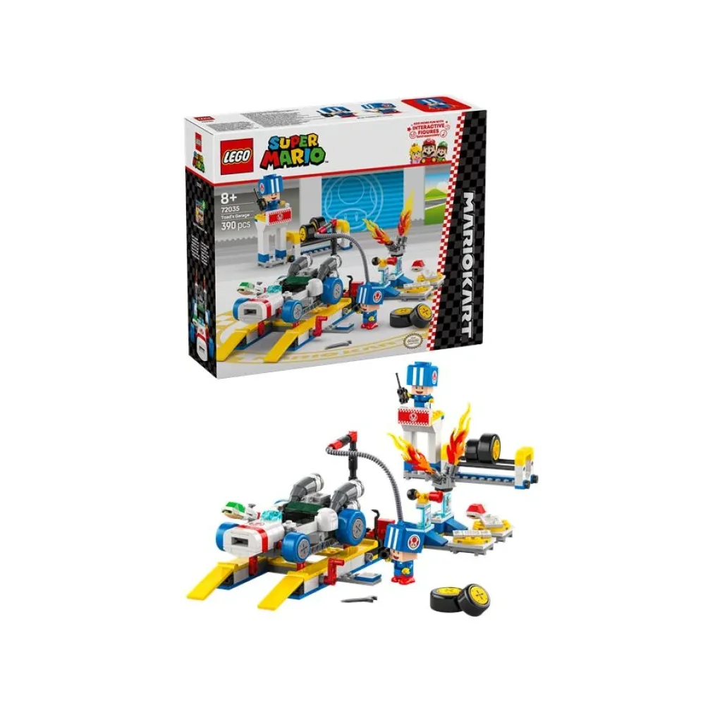 Конструктор LEGO Super Mario Mario Kart – Toad's Garage, 72035 UA