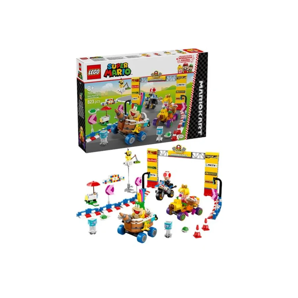 Конструктор LEGO Super Mario Mario Kart – Baby Peach & Grand Prix. Набір, 72036 UA