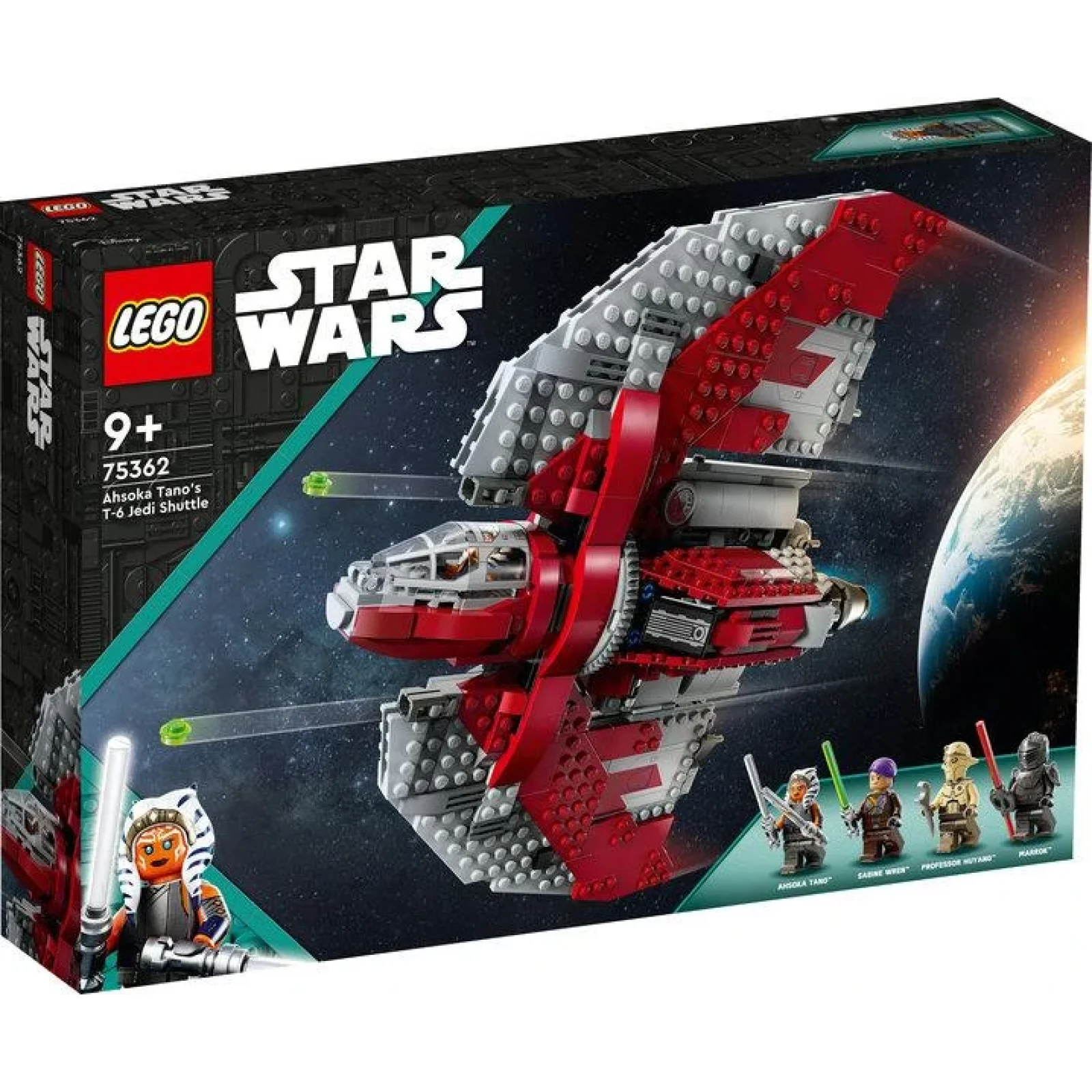 Конструктор LEGO Star Wars™ Шатл джедаїв T-6 Асоки Тано, 75362 UA
