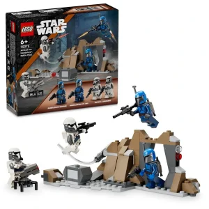 Конструктор LEGO STAR WARS Бойовий комплект «Засідка на Мандалорі», 75373 UA