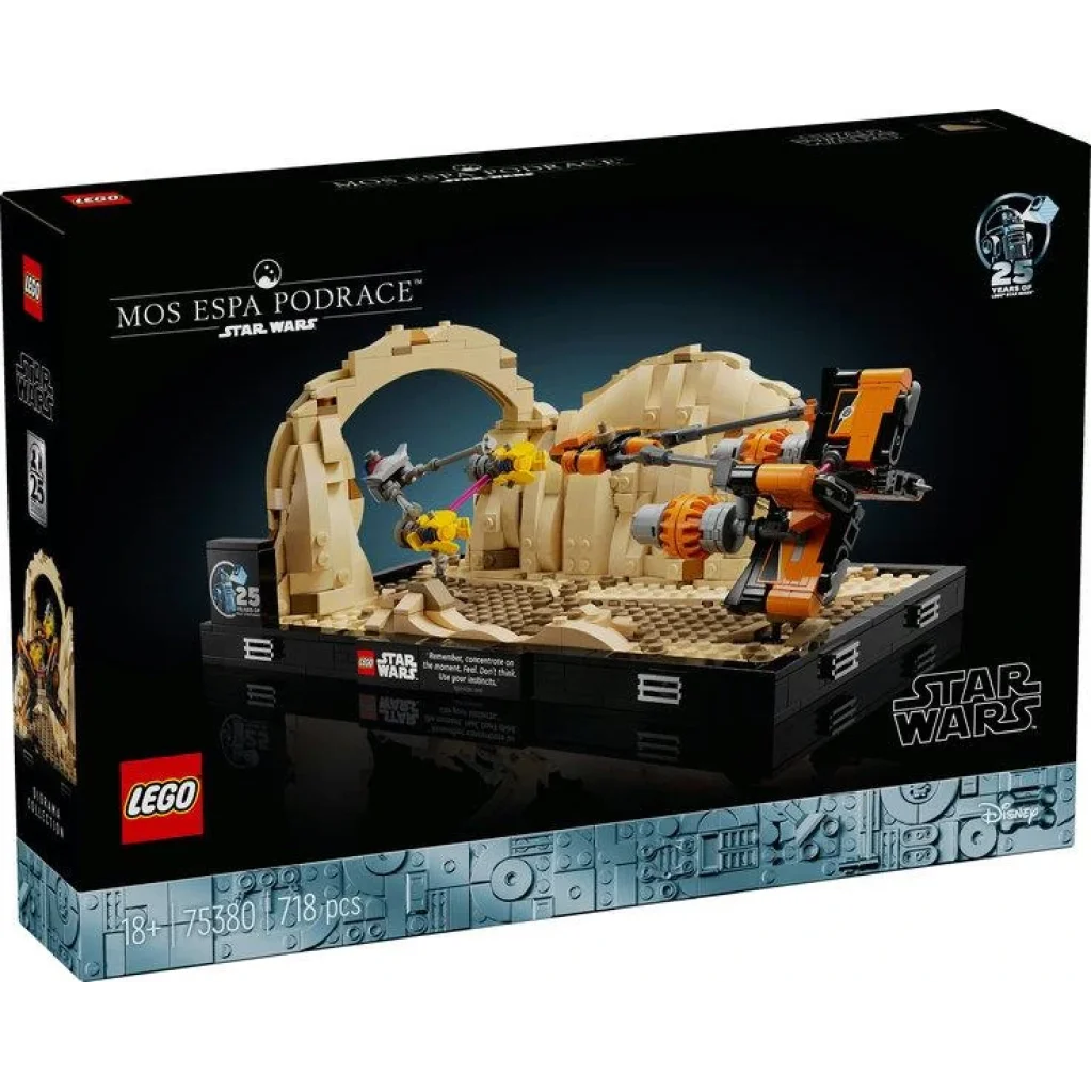 Конструктор LEGO STAR WARS Діорама «Mos Espa Podrace» V29, 75380 UA