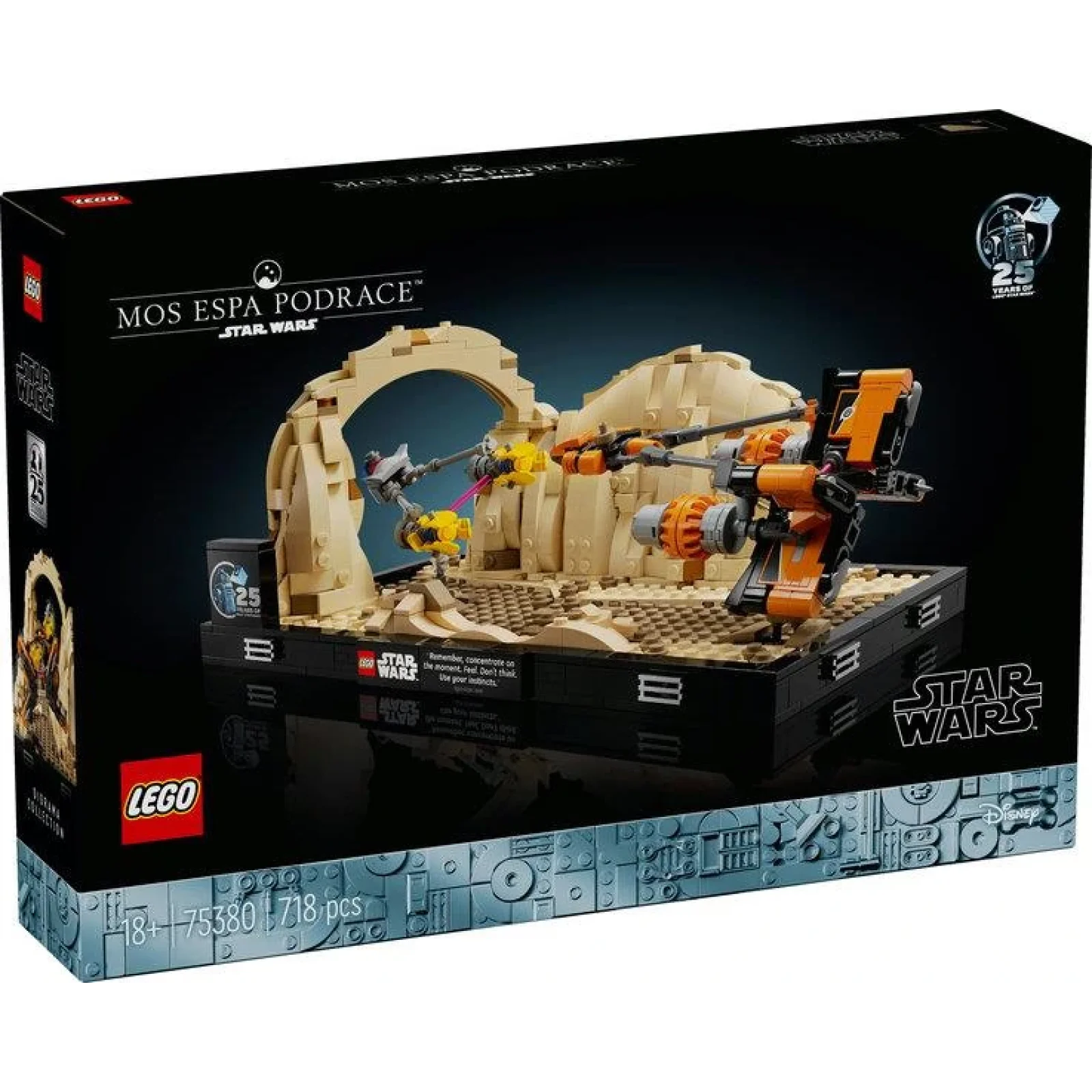 Конструктор LEGO STAR WARS Діорама «Mos Espa Podrace» V29, 75380 UA