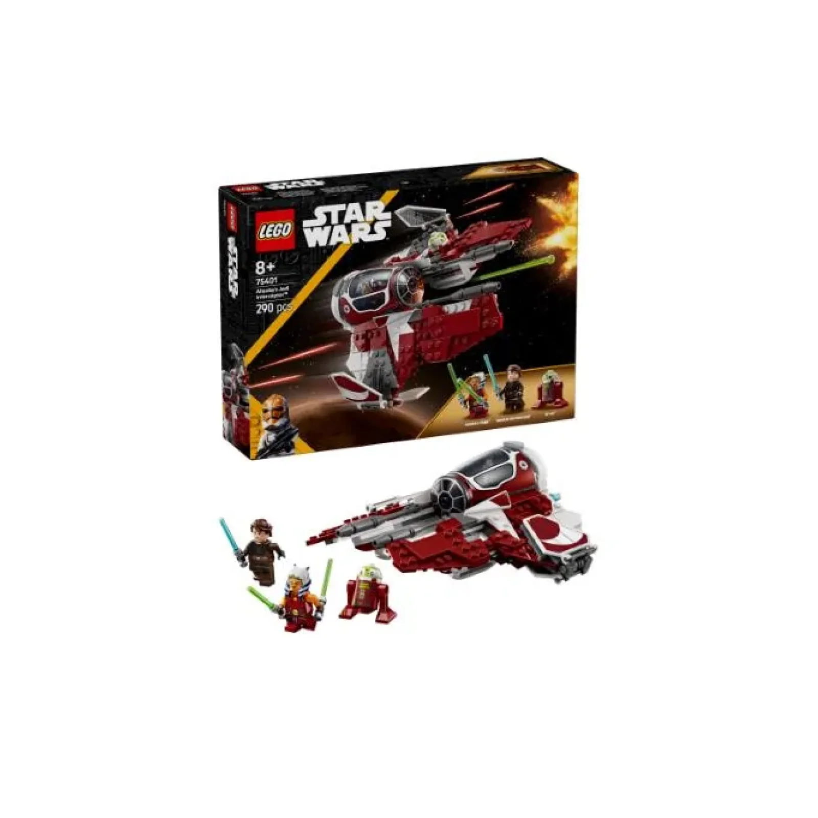 Конструктор LEGO Star Wars Джедайський перехоплювач Асоки, 75401 UA
