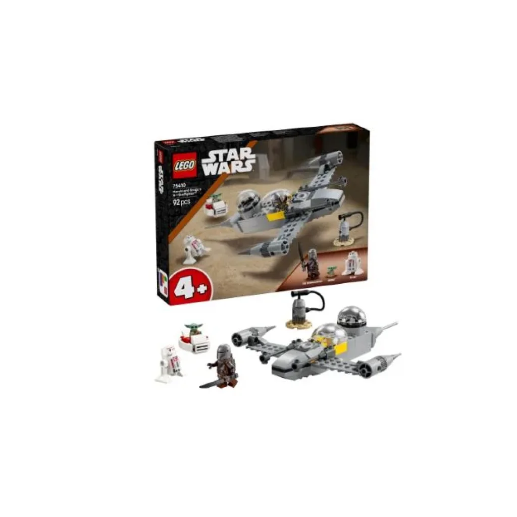 Конструктор LEGO Star Wars Зоряний винищувач N-1 Мандо й Ґроґу, 75410 UA