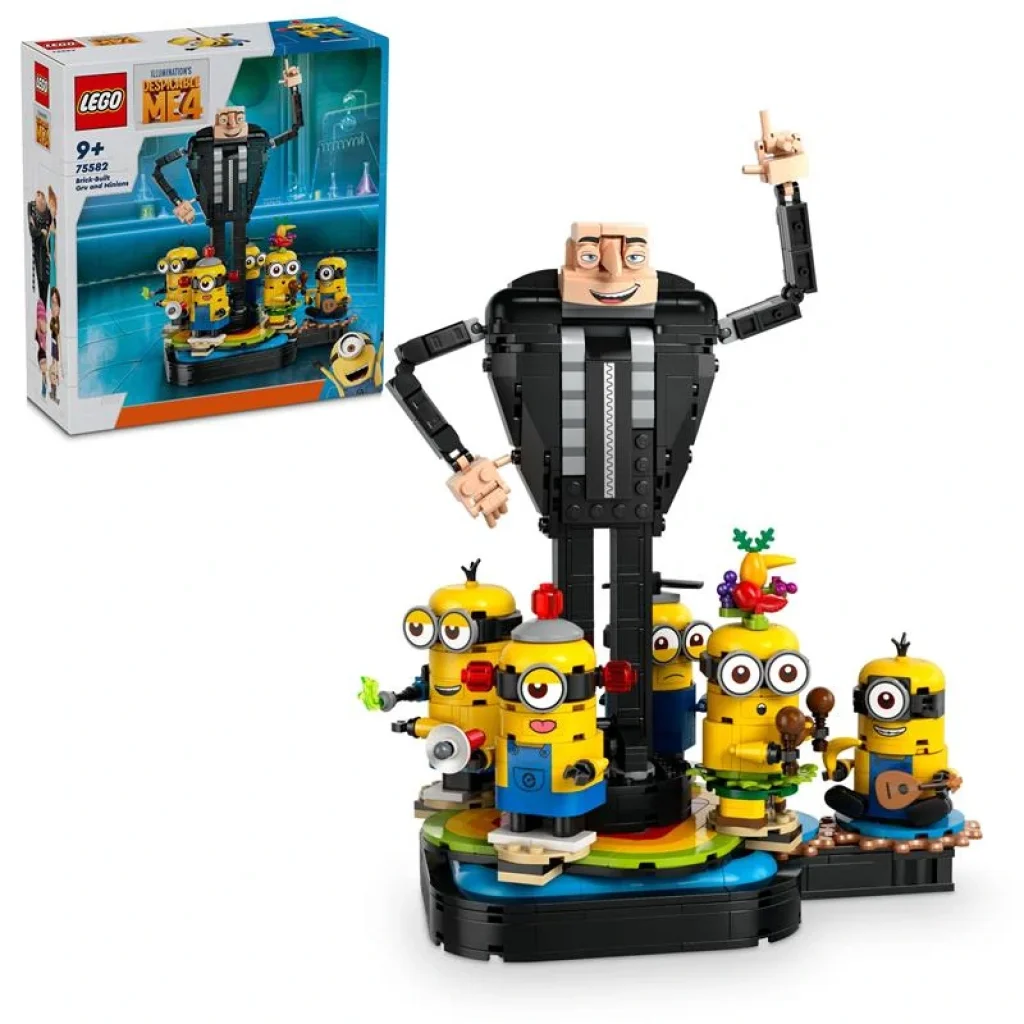 Конструктор LEGO Нікчемний я 4 Ґру й посіпаки з кубиків, 75582 UA