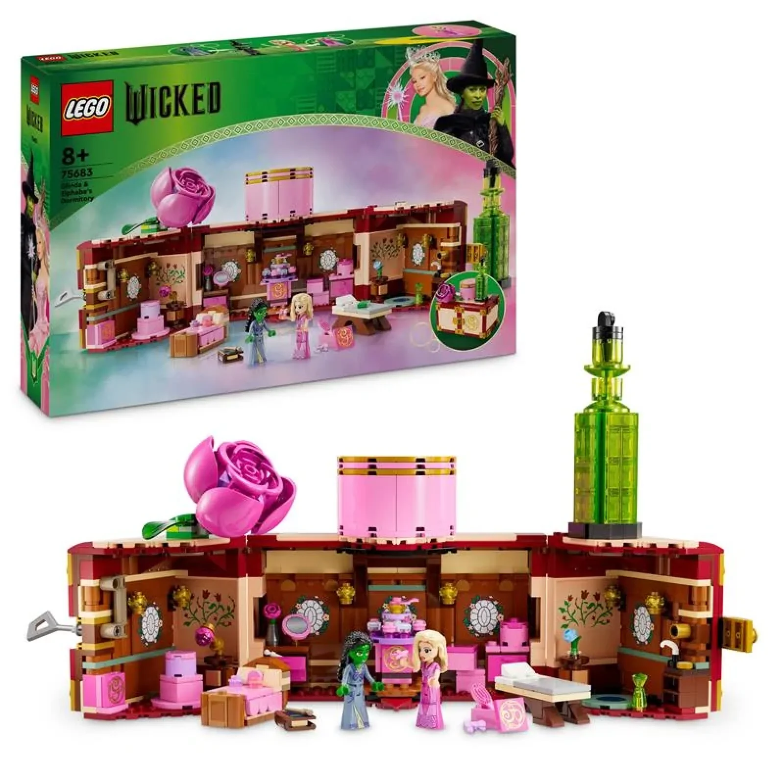 Конструктор LEGO Wicked Кімната Ґлінди й Ельфаби, 75683 UA
