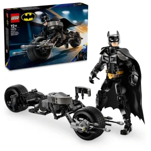 Конструктор LEGO Batman Фігурка Бетмена для складання і бетцикл, 76273 UA