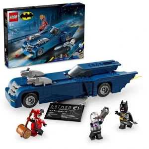 Конструктор LEGO Batman Бетмен на бетмобілі проти Харлі Квін і Містера Фріза, 76274 UA