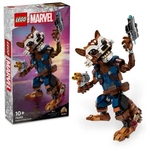 Конструктор LEGO Marvel Ракета й малюк Ґрут, 76282 UA