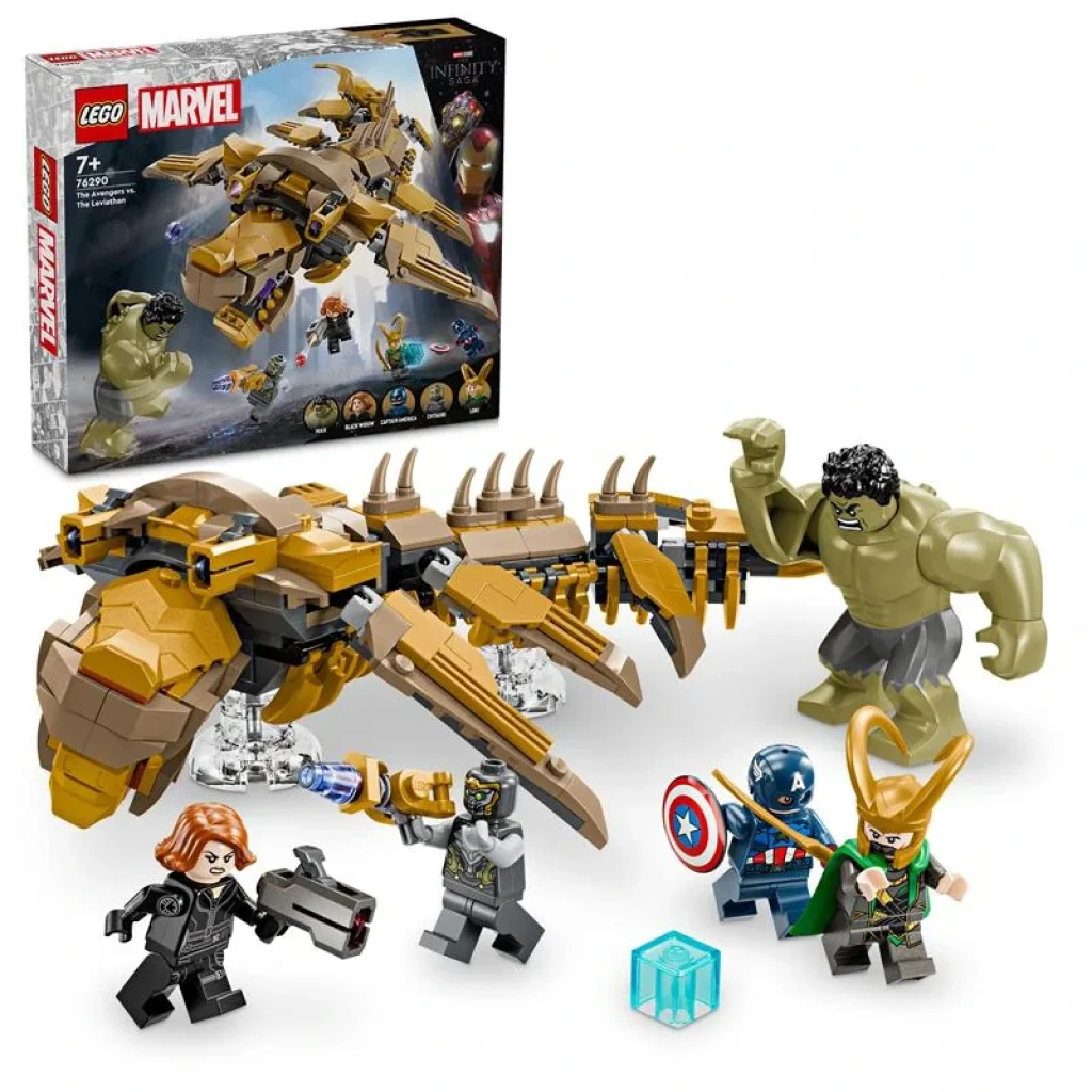 Конструктор LEGO Marvel Месники проти Левіафана, 76290 UA