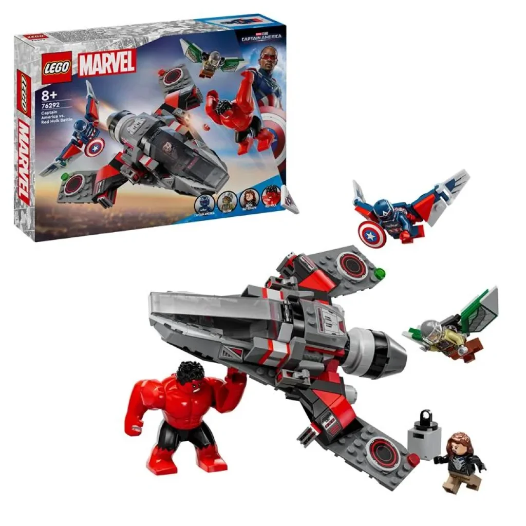 Конструктор LEGO Marvel Фігурка Капітан Америка, 76292