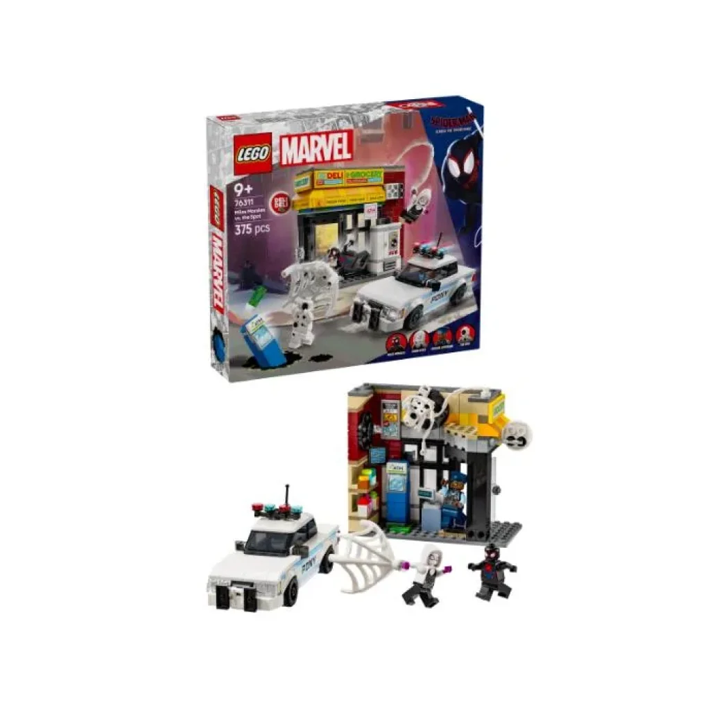 Конструктор LEGO Super Heroes Всесвіт-павук: Майлз Моралес проти Плями, 76311 UA