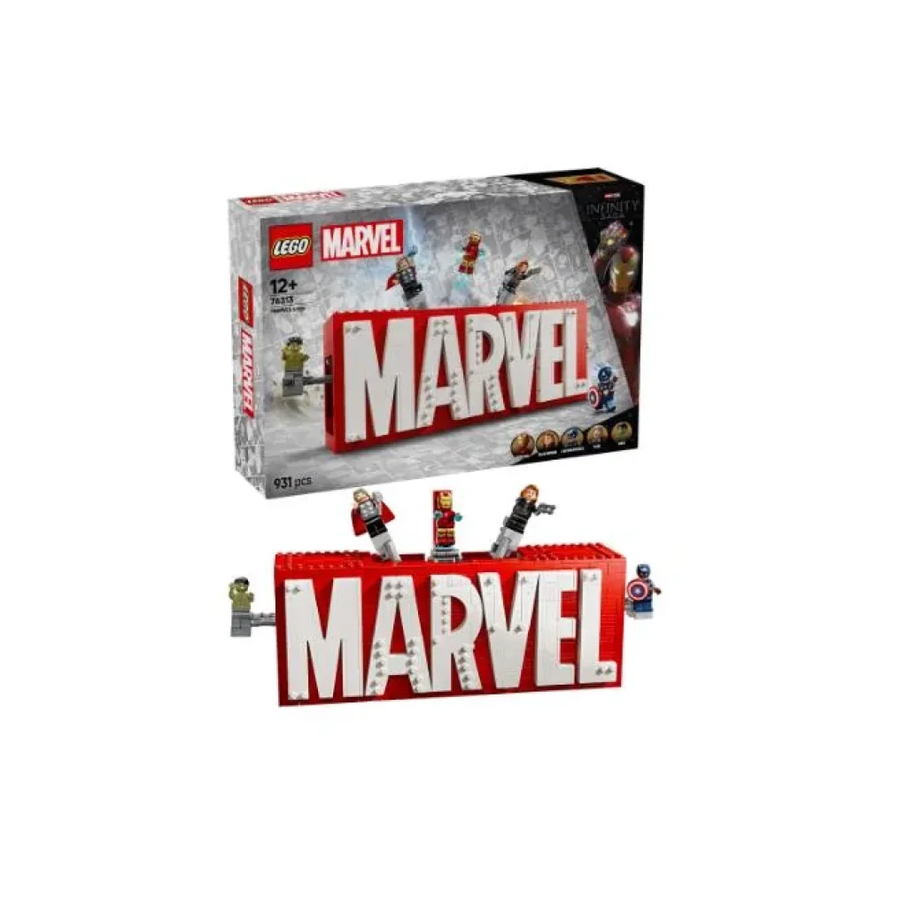 Конструктор LEGO Super Heroes Логотип і мініфігурки MARVEL, 76313 UA