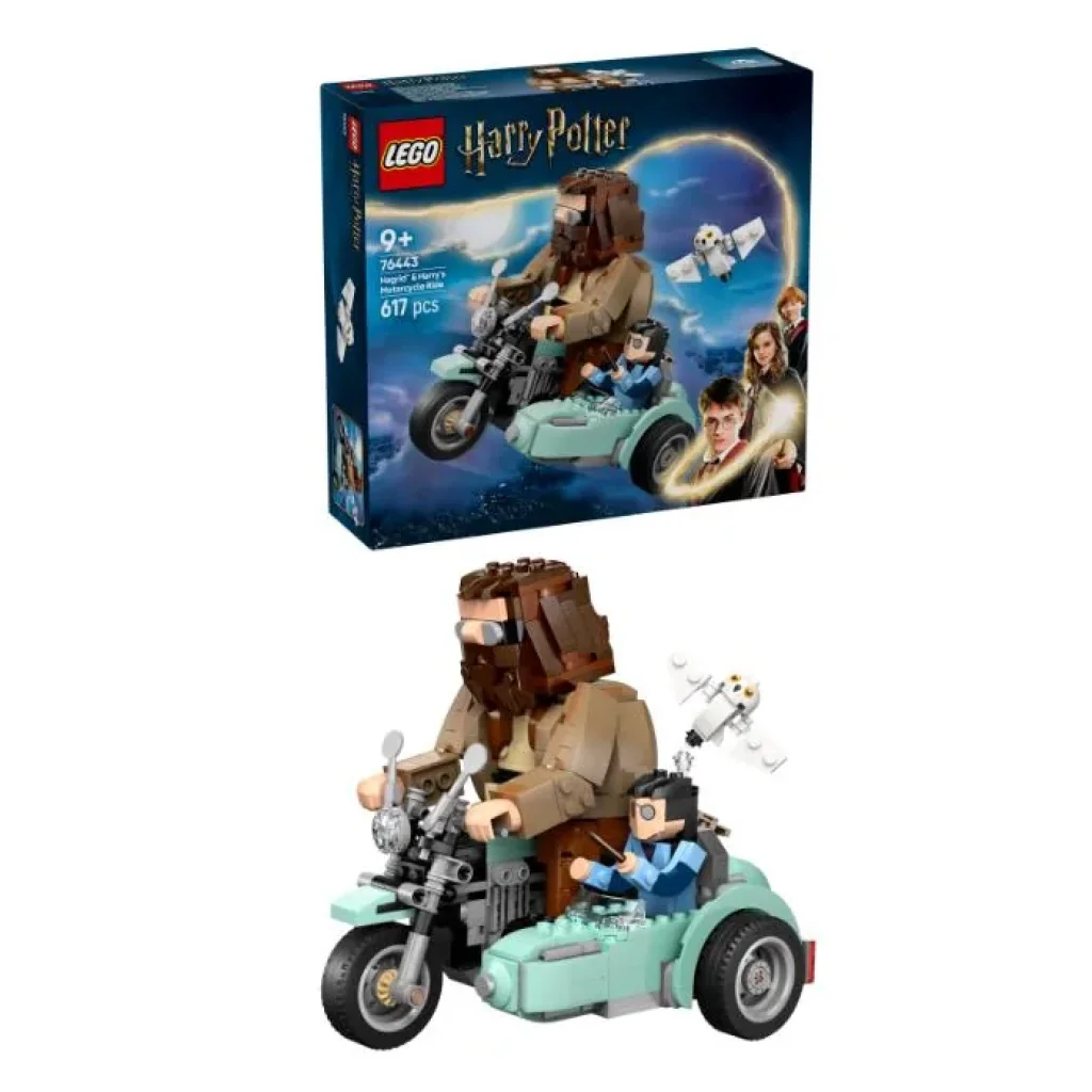 Конструктор LEGO Harry Potter Поїздка Геґріда й Гаррі на мотоциклі, 76443 UA