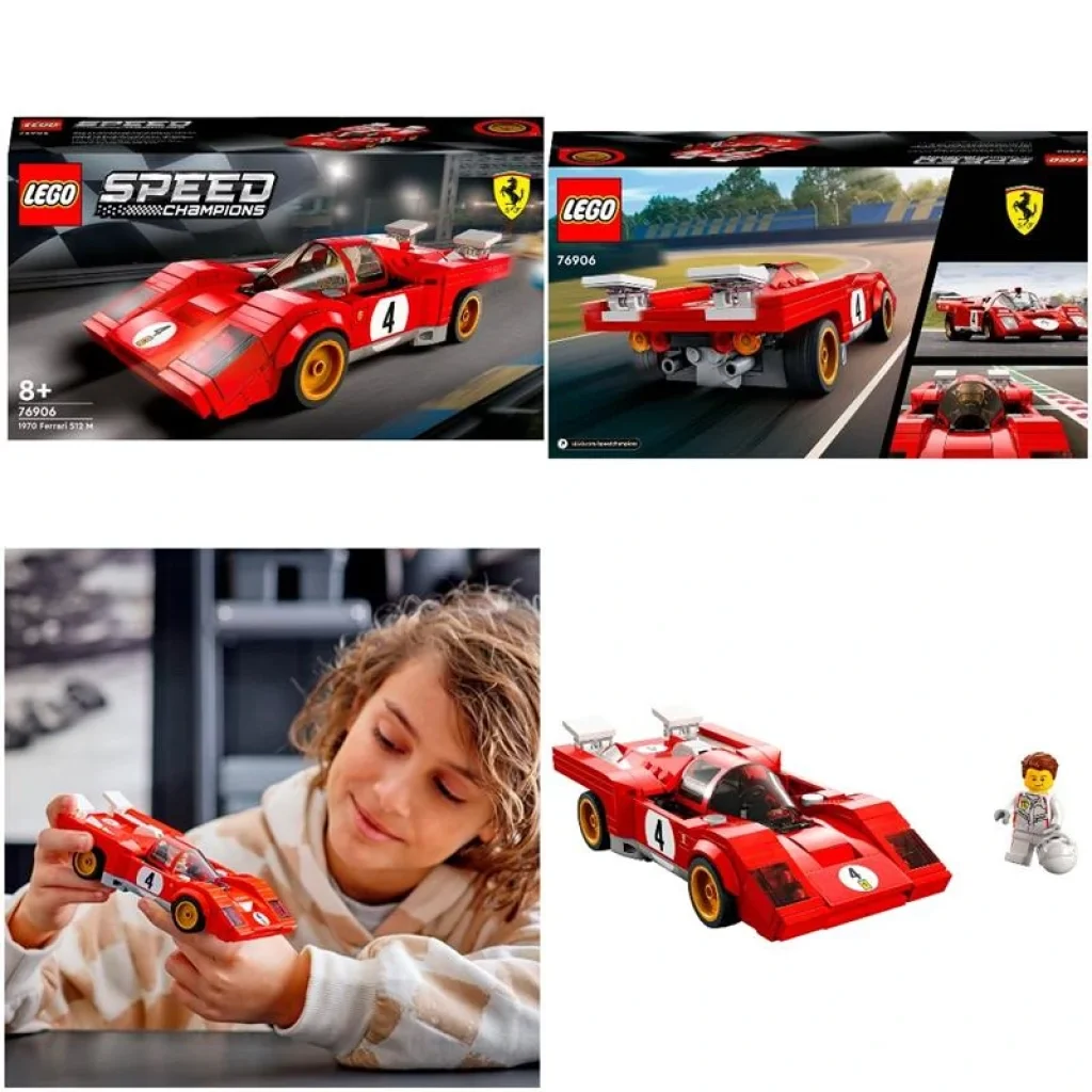 Конструктор LEGO Speed Champions 1970 Ferrari 512 M, 76906 UA