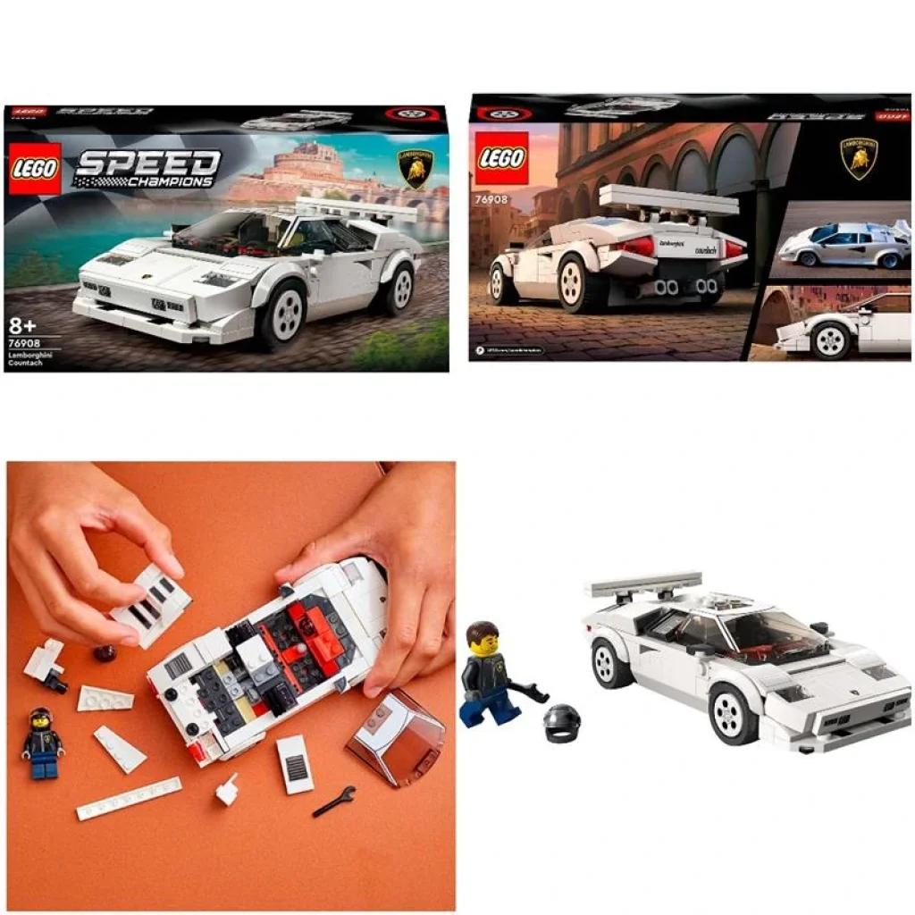 Конструктор LEGO Speed Champions Lamborghini Countach, 76908 UA