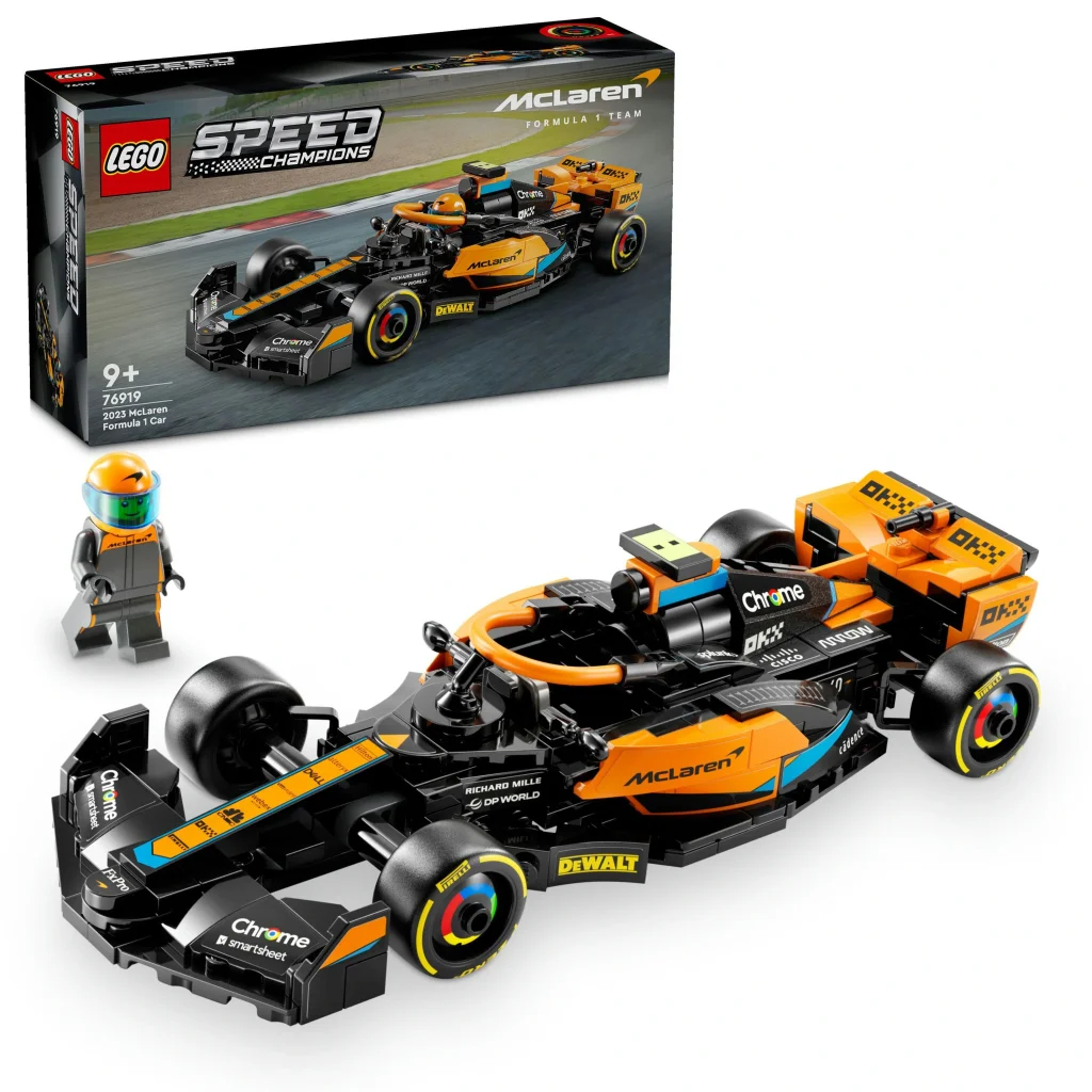 Конструктор LEGO Speed Champions Автомобіль для перегонів 2023 McLaren Formula 1, 76919 UA