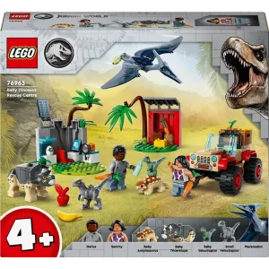 Конструктор LEGO Jurassic World Центр порятунку малюків динозаврів, 76963 UA