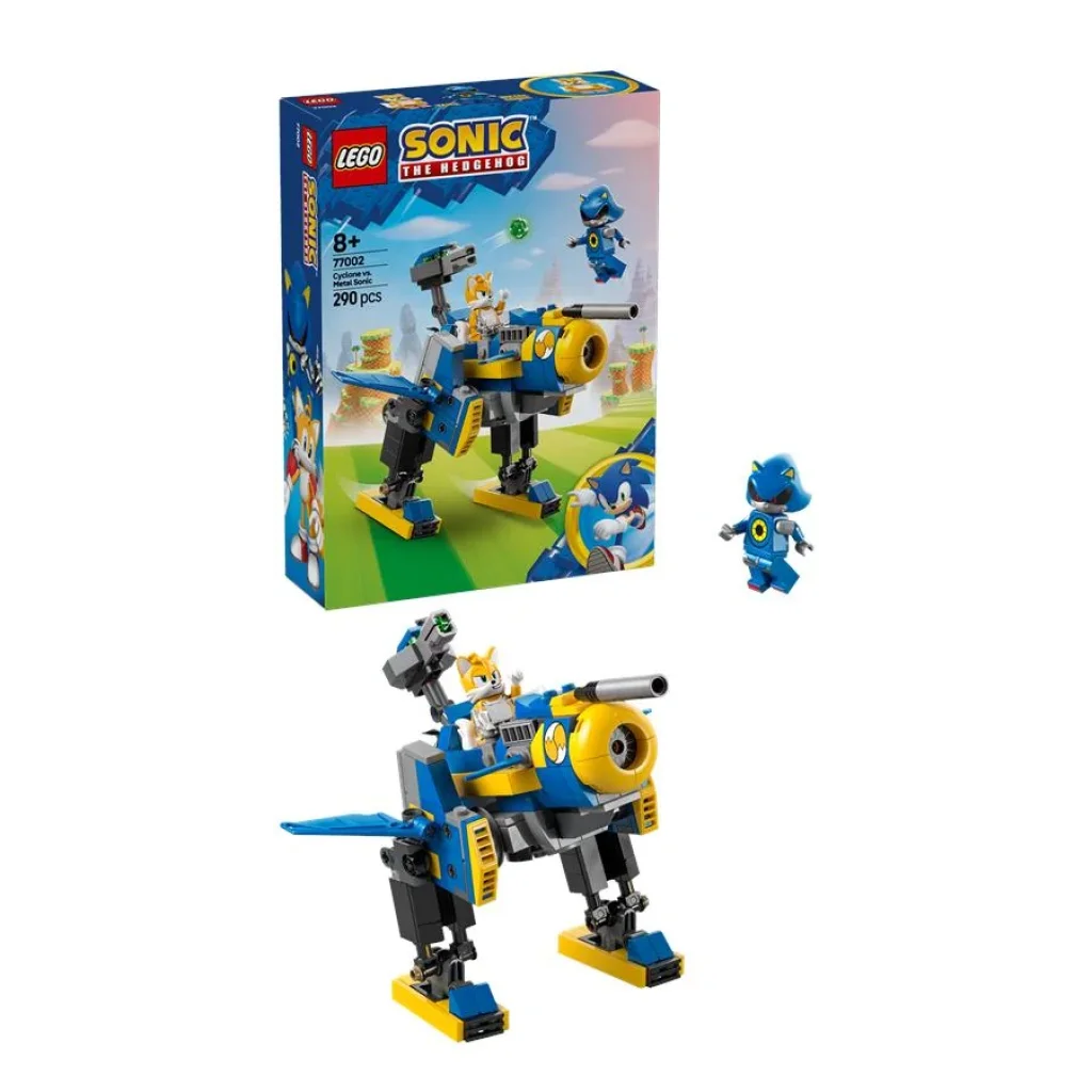 Конструктор LEGO Sonic Cyclone vs. Metal Sonic, 77002 UA