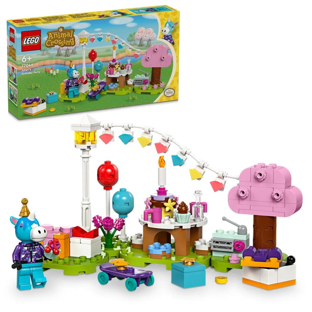 Конструктор LEGO Animal Crossing Вечірка з нагоди дня народження Julian, 77046 UA
