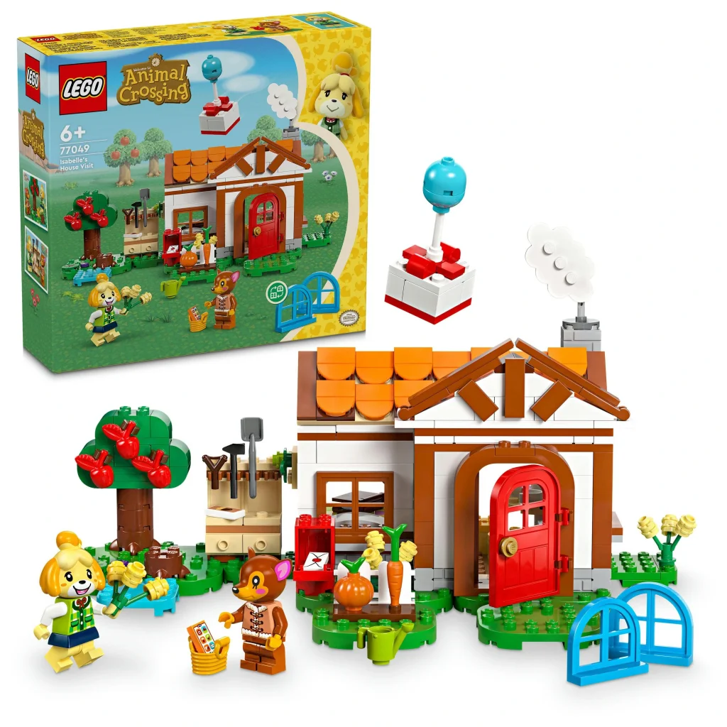 Конструктор LEGO Animal Crossing Візит у гості до Isabelle, 77049 UA