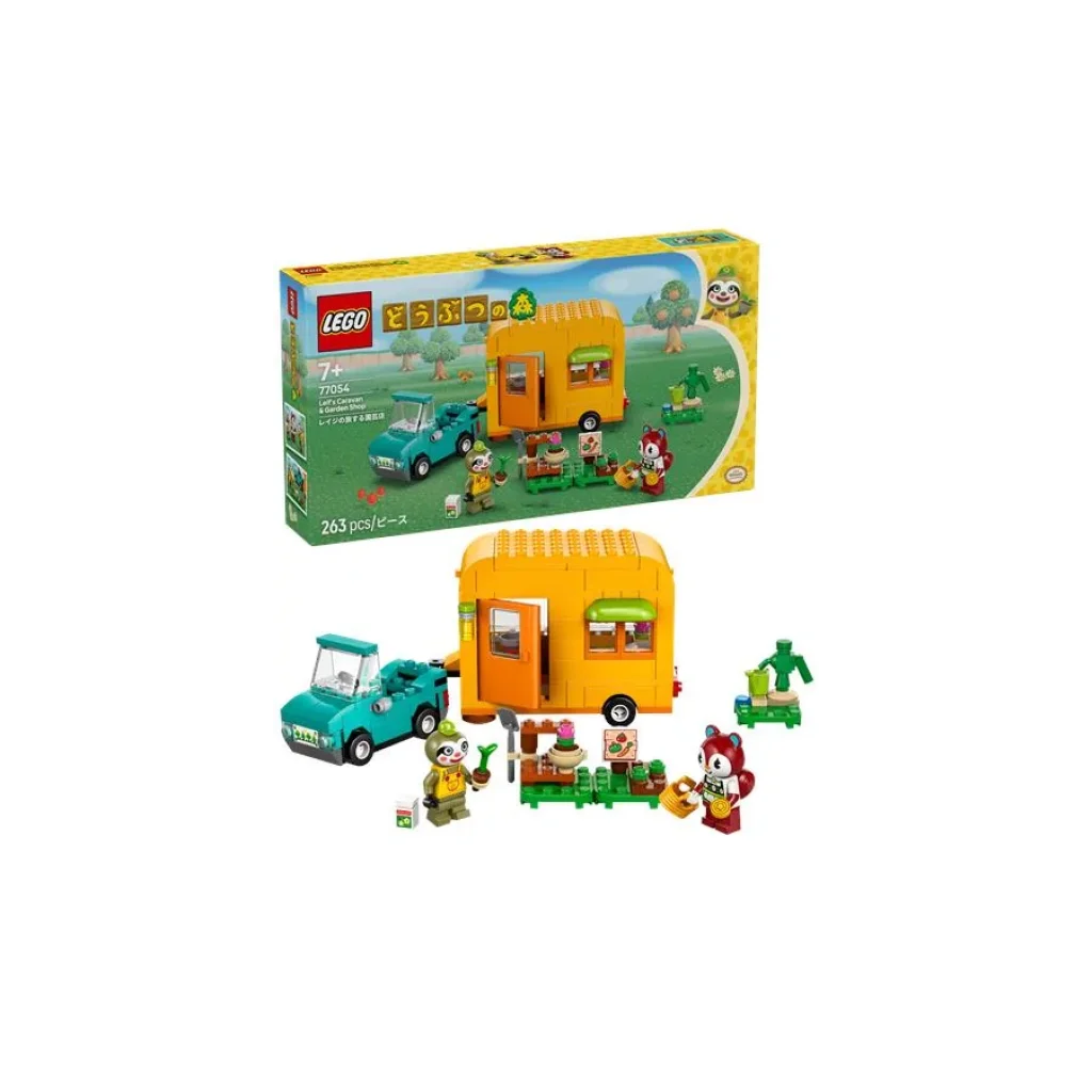 Конструктор LEGO Animal Crossing Садова крамниця і караван, що належать Leif, 77054 UA