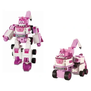 Конструктор-трансформер Super Wings Small Blocks 2-in-1 Buildable Transforming Vehicle Dizzy, Діззі, EU385006 UA