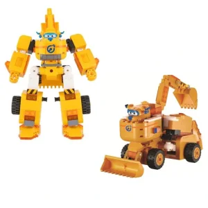 Конструктор-трансформер Super Wings Small Blocks 2-in-1 Buildable Transforming Vehicle Donnie, Донні, EU385007 UA