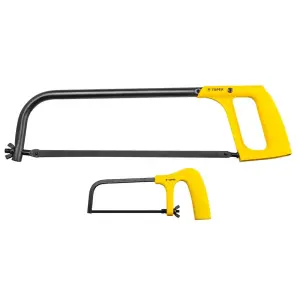 Ножівка по металу TOPEX, 150мм та 300мм, пластикове руків'я, набір 2шт (10A160) UA