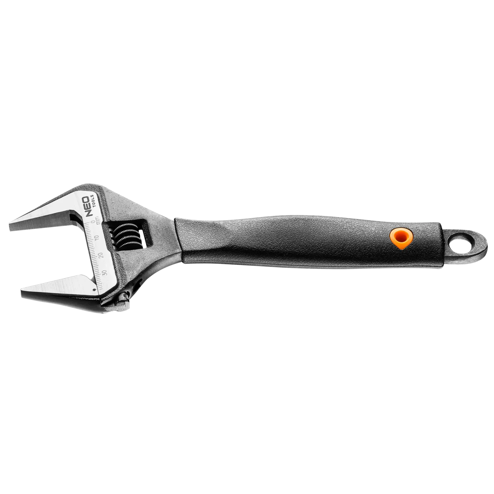 Ключ розвідний Neo Tools, кований, CrV, 200мм, робочий діапазон 0-38мм (03-014) UA