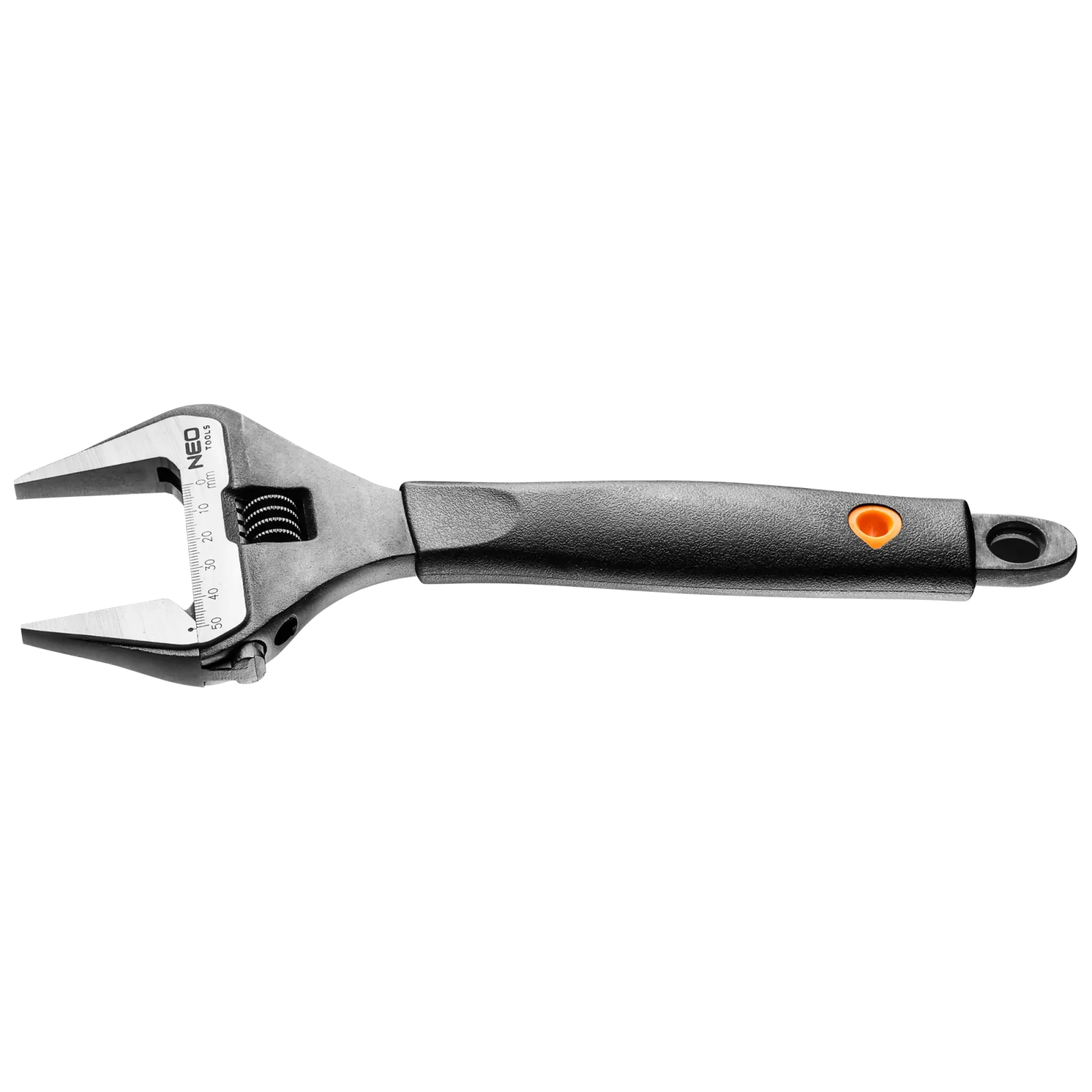 Ключ розвідний Neo Tools, кований, CrV, 250мм, робочий діапазон 0-50мм (03-016) UA