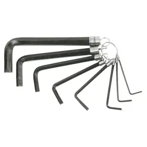 Ключі шестигранні Top Tools, 2-10мм, набір 8шт (35D055) UA