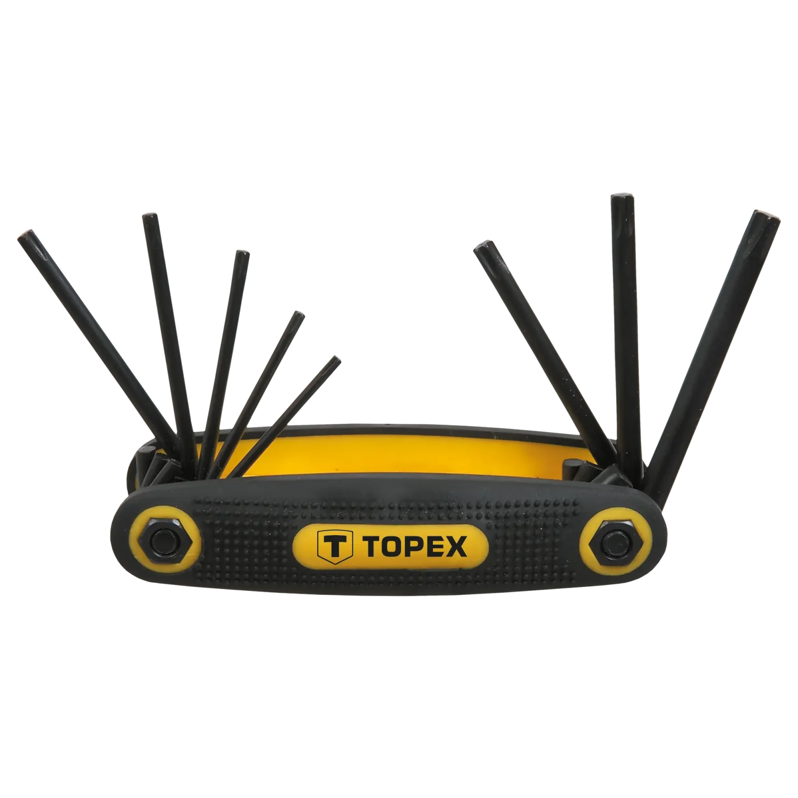 Ключі Torx TOPEX, T9-T40, складаються в ручку, набір 8шт (35D959) UA