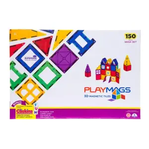 Конструктор Playmags магнитный набор 150 эл. PM156 UA