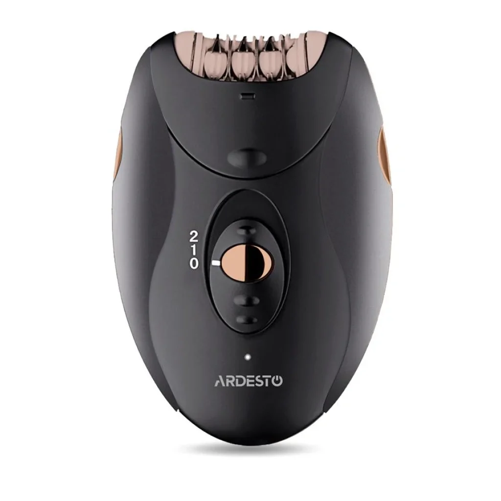 Епілятор Ardesto LESH-Y305 пінцетний, акумул., пінцет.-18, сух., насадок-1, чорний UA