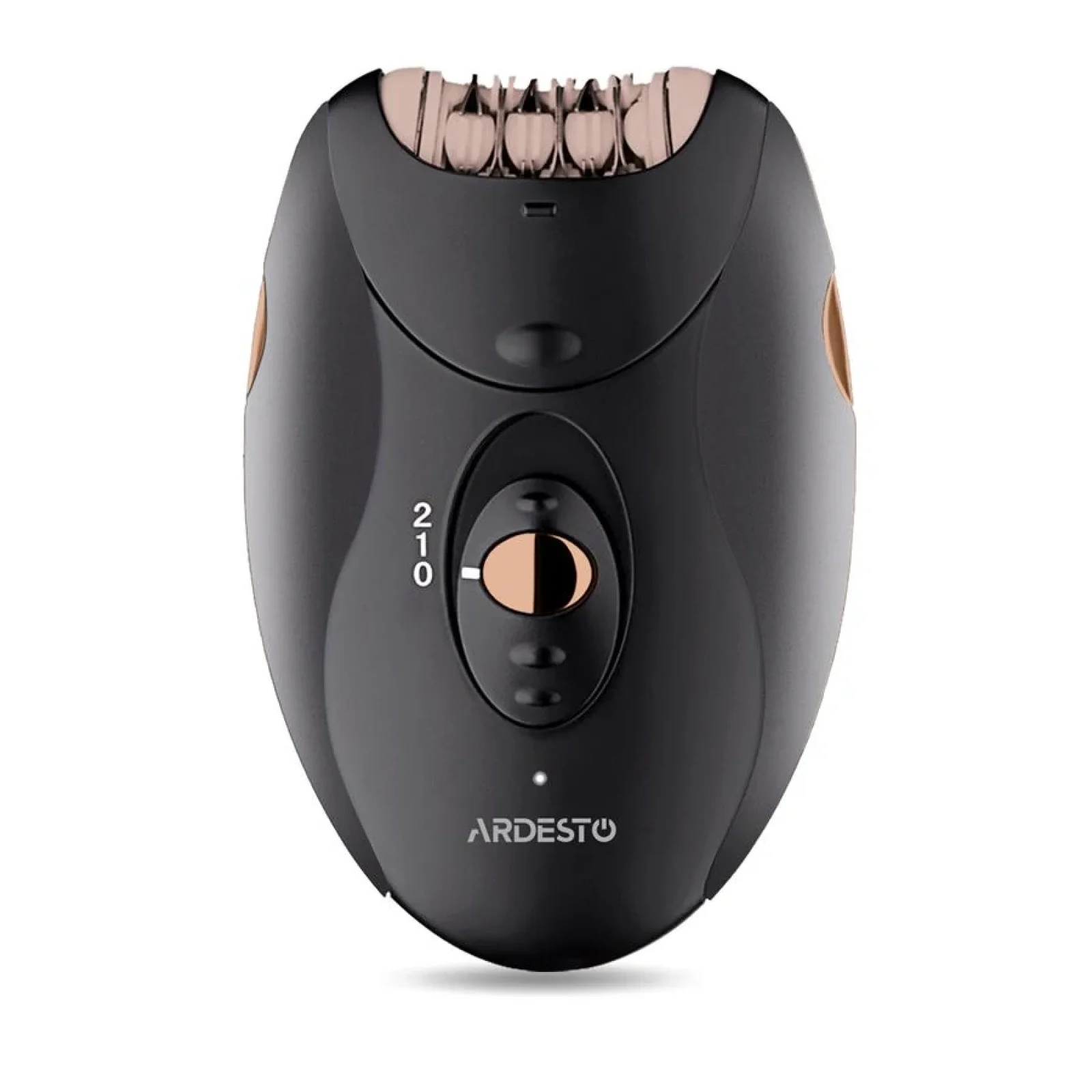 Епілятор Ardesto LESH-Y305 пінцетний, акумул., пінцет.-18, сух., насадок-1, чорний UA
